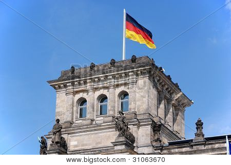 Rigsdagsbygningen i Berlin