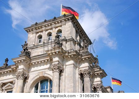 Rigsdagsbygningen i Berlin