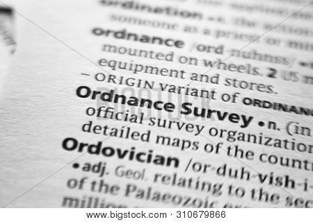 Word Or Phrase Ordnance Survey In A Dictionary