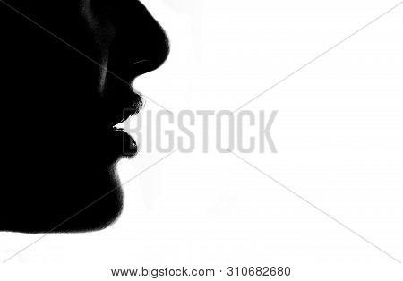 Womans Silhouette Nose Image & Photo (Free Trial) | Bigstock