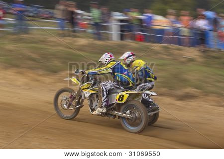 Sidecacross Race (panorering)