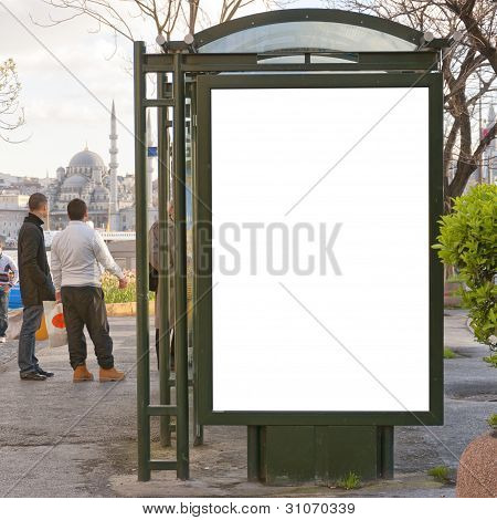 Otobüs durağı İstanbul