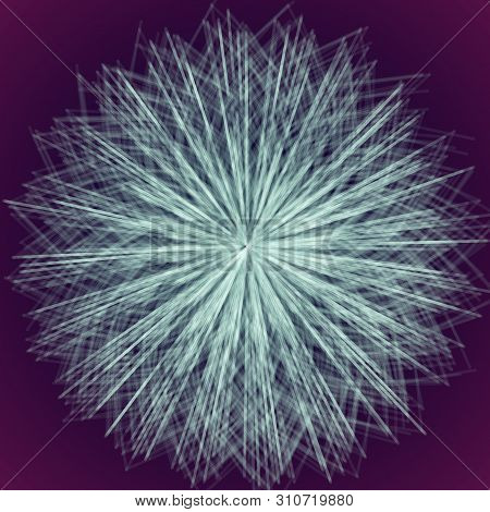 3d Abstract Structure. Techonolgy Vector Illustration Background