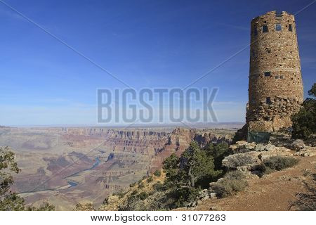 WÃ¼ste Ansicht Wachturm