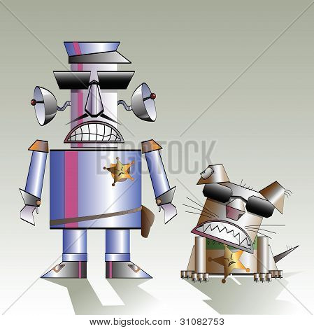 Robot e il cane