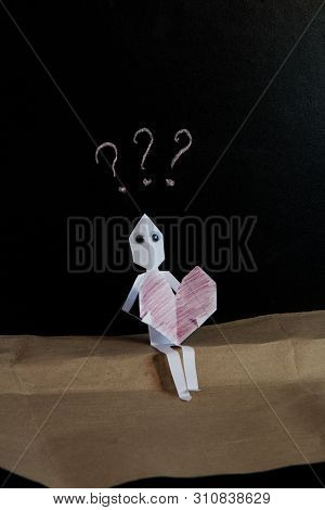 The Paper Man In Love Is Puzzled