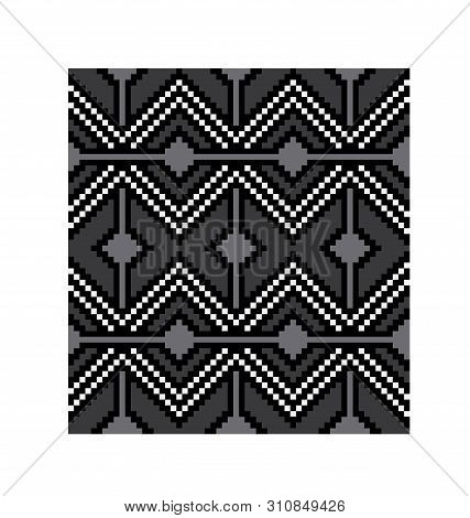 Colourful Classic Modern Argyle Chevron Seamless Print Pattern