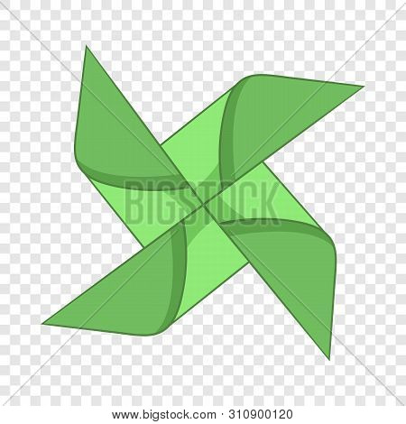 Origami Mill Icon. Cartoon Illustration Of Origami Mill Vector Icon For Web Design