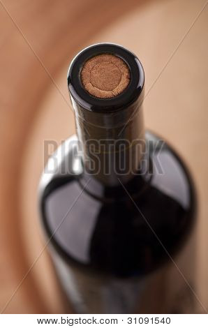 Bottiglia di vino rosso