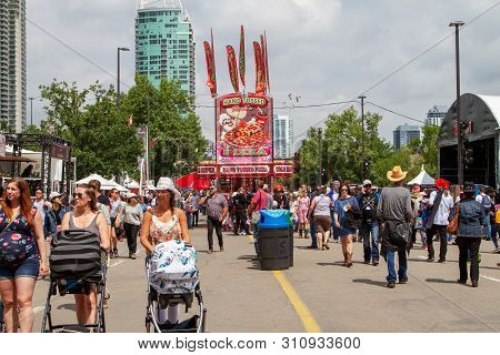 Carnival Atmosphere At Annual Event In Calgary