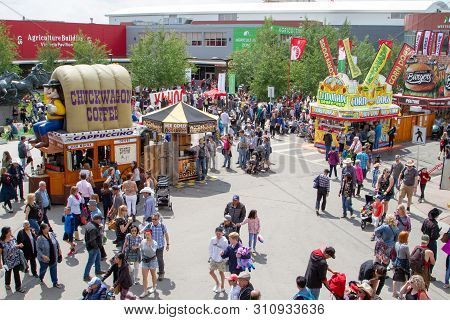 Carnival Atmosphere At Annual Event In Calgary