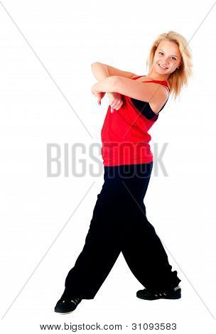 Ung hip-hop danser