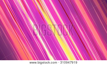Comic Colored Speed Line Action Inspired By Japanese Anime 3d Illustration.