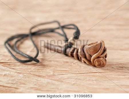 smoking pipe necklace