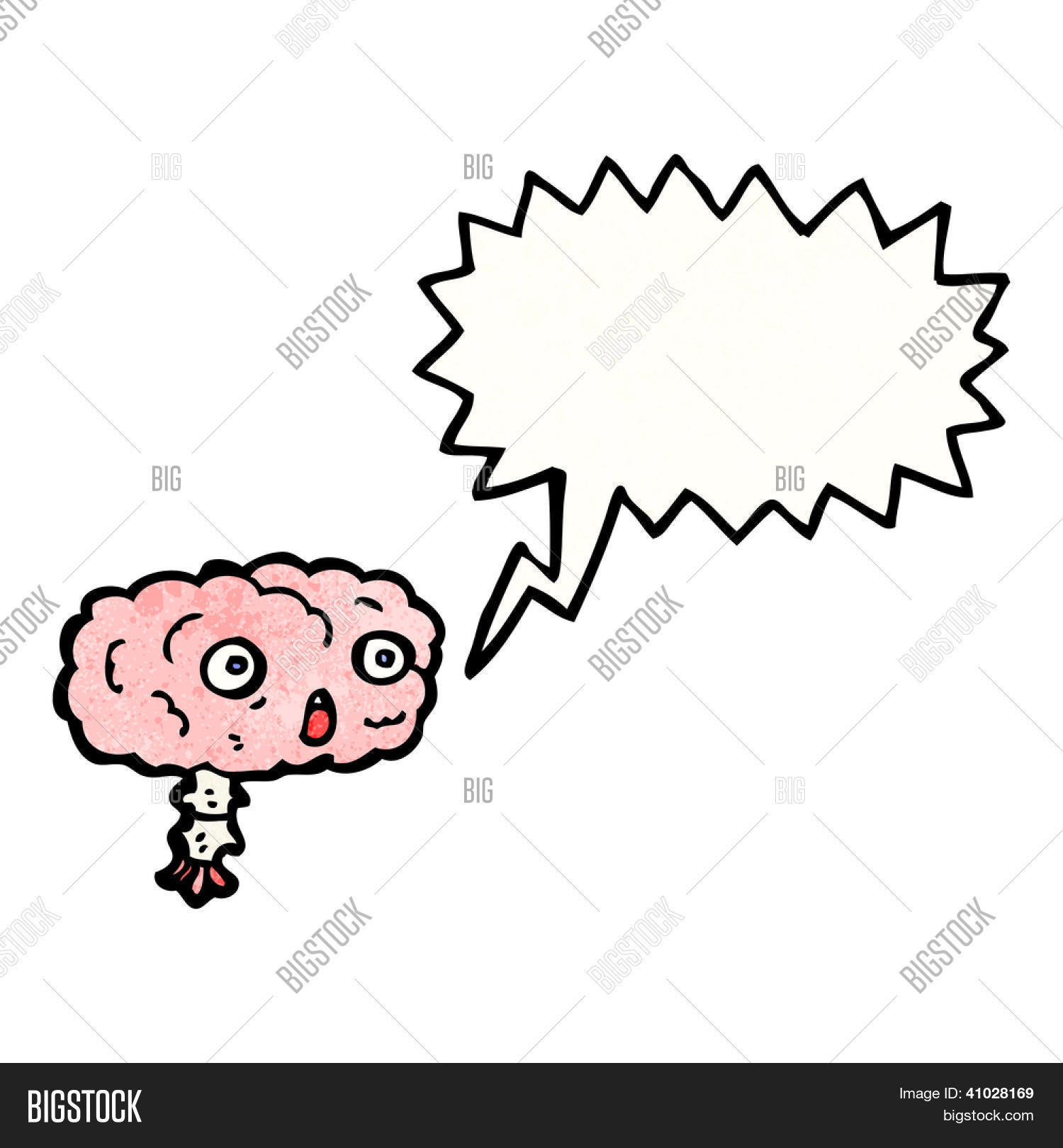 Cartoon Brain Vector & Photo (Free Trial) | Bigstock