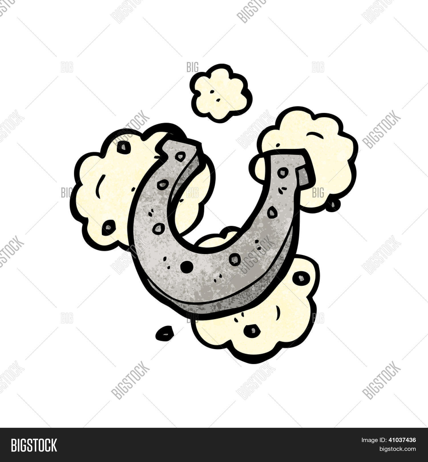 Cartoon Horse Shoe Vector & Photo (Free Trial) Bigstock
