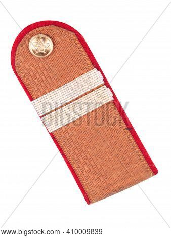 Shoulder Epaulet Isolated At Dry Sunny Day