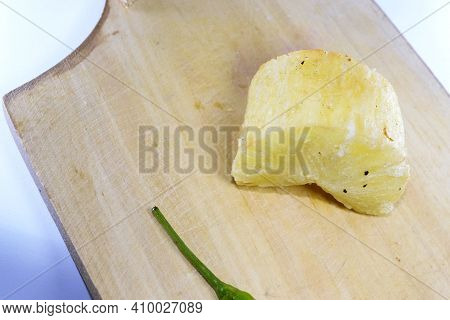 Indonesian Food, Fried Cassava Tastes Delicious And Delicious