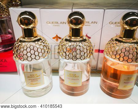 Fragrance For Women Aqua Allegoria Pera Granita And Aqua Allegoria Mandarine Basilic Guerlain Belong