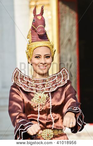 unbekannten Schauspielerin Asawa Leela Tanz zeigen