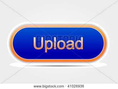 Télécharger bouton de couleur orange et bleu (elipse)
