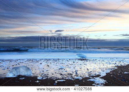 Island solnedgang