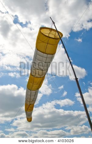 Letiště větrný rukáv