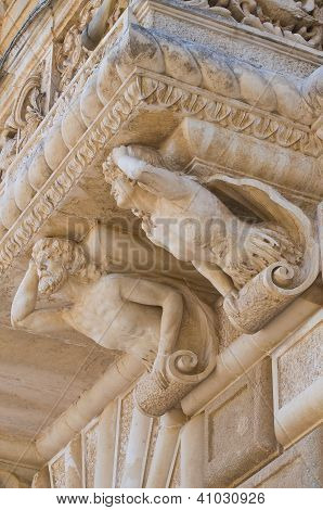 Acquaviva hrad. Nardo. Puglia. Itálie.