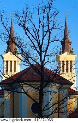  Maria Radna Franciscan Monastery in Arad, Romania                              