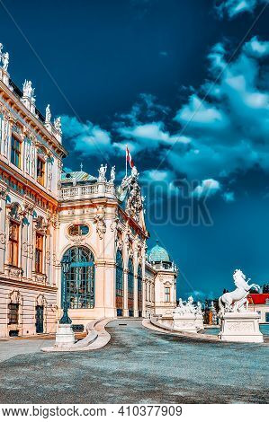 Upper Belvedere. Main Palace Complex Belvedere.vienna. Austria.