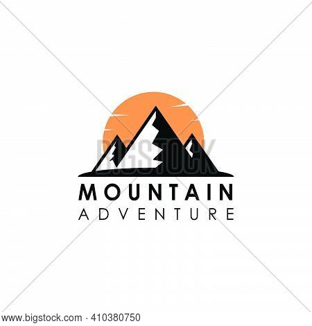 Mountain Logo Graphic  Color  Vector Illustration Design