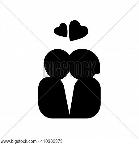 Two Lovers From Vector Valentines Day Vector And Couple