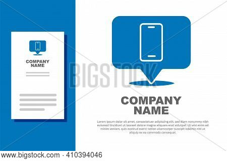 Blue Phone Repair Service Icon Isolated On White Background. Adjusting, Service, Setting, Maintenanc