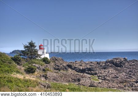 The Amphitrite Lighthouse Near Vancouver, British Columbia