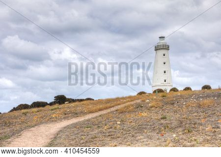 The Cape Willoughby Lighthouse On Kangaroo Island In Australia