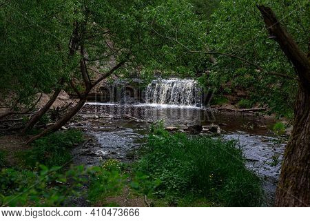 The Sablinka River In The Leningrad Region. Sablinsky Nature Reserve