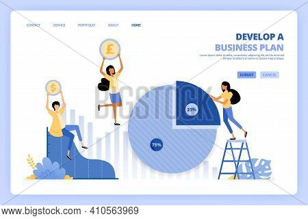 Peoples Meeting To Planning Corporate Strategy In Developing Companies Business With Analysis And Re