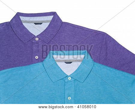 Dwa koszulki Polo (poziome)