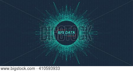 Big Data Visualization. Big Data Machine Learning Algorithms. Data Array Visualization. Visual Infor