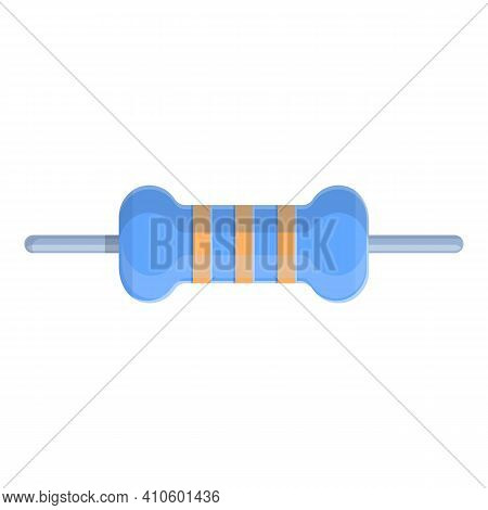 System Resistor Icon. Cartoon Of System Resistor Vector Icon For Web Design Isolated On White Backgr