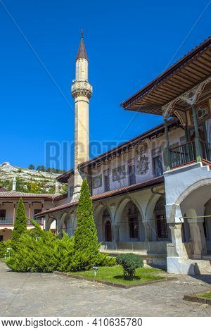 The Khan's Palace. It Was Built In The 16Th Century, Decorated In Traditional Crimean Tatar Style. L