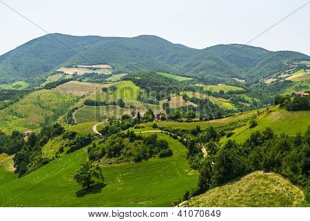 Marches landschap