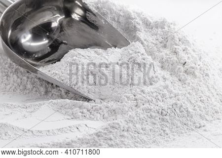 Zinc Oxide, White Powder Used As A Fungal Growth Inhibitor In Paints And As An Antiseptic Ointment I