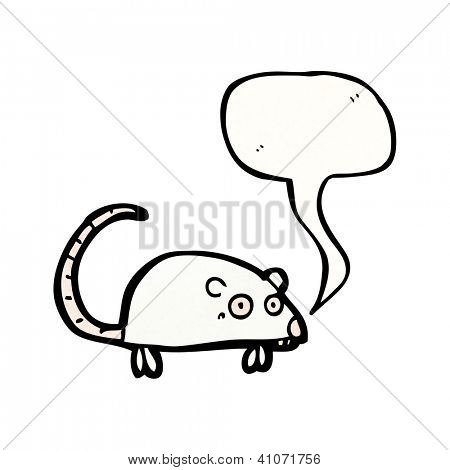rat de laboratoire de bande dessinée