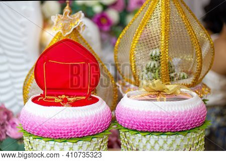 Wedding Dowry, The Dowry Marriage In Thailand, Thailand Wedding, Ceremony.