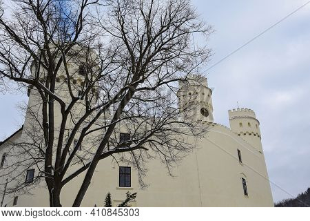 Royal Fortress For The Protection Of The Ford Across The Vltava River. Orlik. Czech. December 2017
