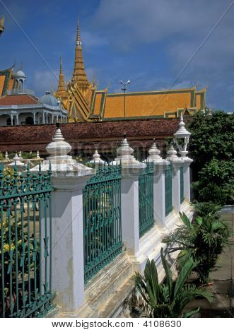 Cambodjanske Royal Palace