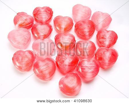 ハート形のお菓子