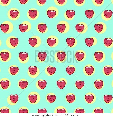 coeur joyeux sourire