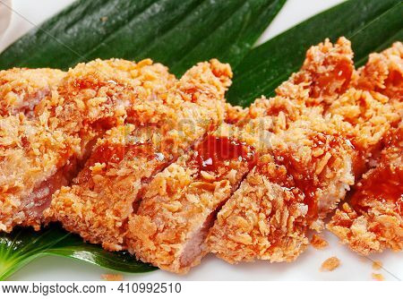 Vyprazany Rezen - Slovakia Schnitzel  Made Of Pork
